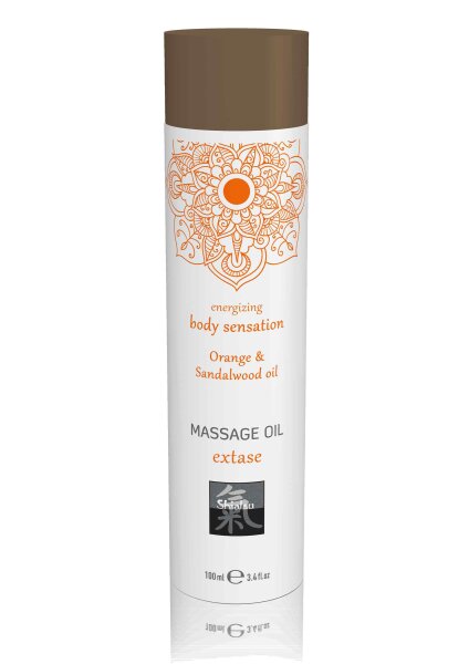 HOT massage oil extase orange & sandalwood oil 100 ml