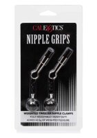 Weighted Tweezer Nipple Clamps Metal