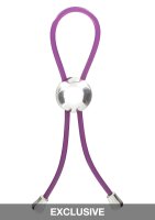 Adjustable Love Ring Purple