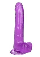 Queen Size Dong 8 Inch Purple - 25,5 cm
