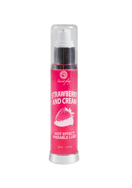 Hot Effect Kissable Lubricant Strawberry - 50 ml