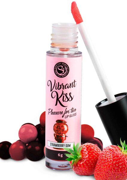 Lip Gloss Vibrant Kiss Strawberry - 6 ml
