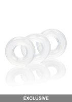 3 Stacker Rings Transparent
