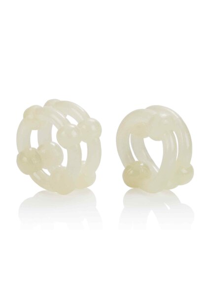 Island Rings Double Stacker White