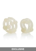 Island Rings Double Stacker White