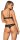 Obsessive Bra and Panty Set Black S - XL