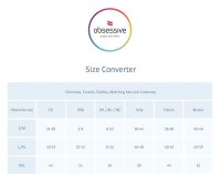 Obsessive Bra and Panty Set Red S - XL