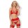 Obsessive Set 3 pcs Red S - XL