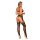 Obsessive Firella 3 pcs Set Black S - XL