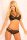 Pink Lipstick Strapped in Bra and Cheeky Panty S - L