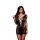 Corset Front Lace Mini Dress One Size - Queen Size