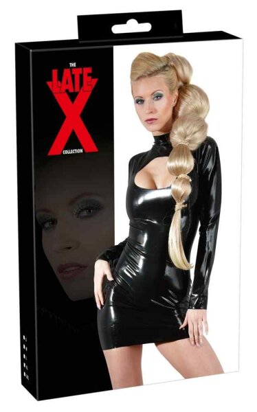 Latex Kleid Loch S - XL