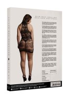Criss Cross Neck Mini Dress Black One Size - Queen Size