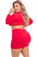 Stop & Stare 2teiliges Set rot XL - 4XL