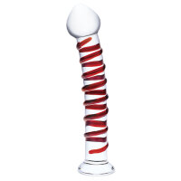 Glas Mr. Swirly Dildo 25,5 cm