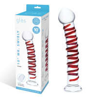 Glas Mr. Swirly Dildo 25,5 cm