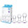 Glas Bling Bling Glass 3 pc Anal Training Kit