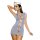 Obsessive Stewardess Costume Grey S - XL