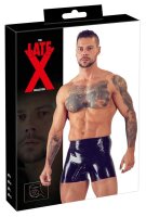 Latex-Pants mit Penish&uuml;lle und Analkondom schwarz S...
