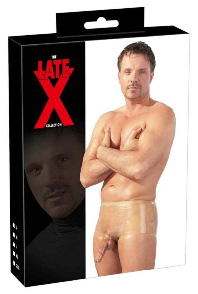 Latex Herren Pants transparent S - XL