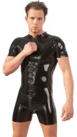 Latex Herren Kurzoverall S - 2XL