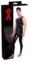 Latex Herren Overall &auml;rmellos S - 2XL