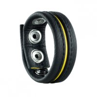 Leather Cockring Yellow