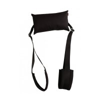 Fabric Travel Sling With Cushion + Bag - The Red