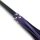 Long Leather Swift with Wooden Handle 80cm Purple-Black