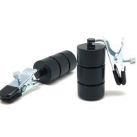 Breast weight / Ballstretcher 400 g with clamps - 2 pieces