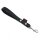 Short Leather Leash Black