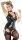 Latex Strapshemd schwarz XS - 2XL