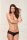 Lace Open Crotch Panty Black L - 3XL/4XL