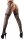 Netzstrumpfhose mit Strumpfband S/M - M/L