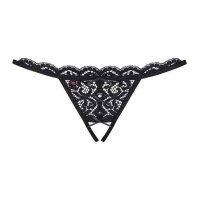 Obsessive Crotchless Thong S - XL