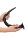 Ass Spike Dildo - 42 cm - Black