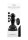 Rimly - Glass Vibrator - With Suction Cup and Remote - Rechargeable - 10 Speed - Black