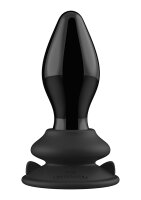Stretchy - Glass Vibrator - With Suction Cup and Remote -...