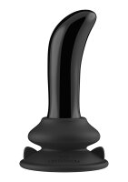 Prickly - Glass Vibrator - With Suction Cup and Remote -...