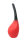 Menzstuff 9 Hole Anal Douche Red/Black