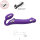 Strap-On-Me Vibrating Bendable Strap-On M Purple