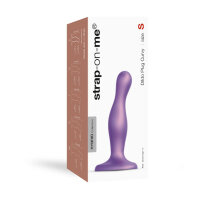 Strap-On-Me Dildo Plug Curvy Metallic Purple S