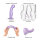 Strap-On-Me Dildo Plug P&G Metallic Lilac S