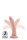 Dr. Skin Plus 7 Inch Posable Dildo Vanilla - 19 cm