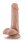 Dr. Skin Plus 6 Inch Posable Dildo With Balls Vanilla - 16,5 cm