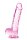 Naturally Yours &nbsp;6" Crystalline Dildo  Rose - 15,2 cm