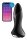 Satisfyer Rotator Plug 1+ Black - 3,8 cm