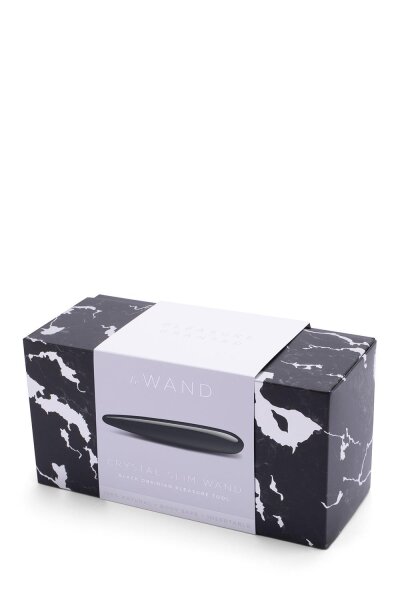 Le Wand Crystal Slim Wand Black Obsidian