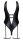 Obsessive Swimsuit Punta Negra Black S - L