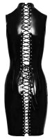 Lack Kleid Schn&uuml;re M - XL